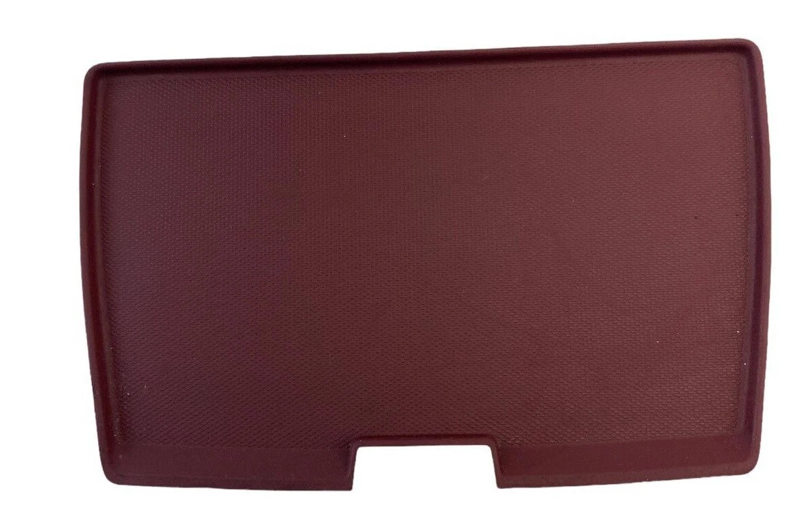 2010-2017 CHEVROLET EQUINOX CENTER CONSOLE STORAGE FLOOR LINER RUBBER RED MAT