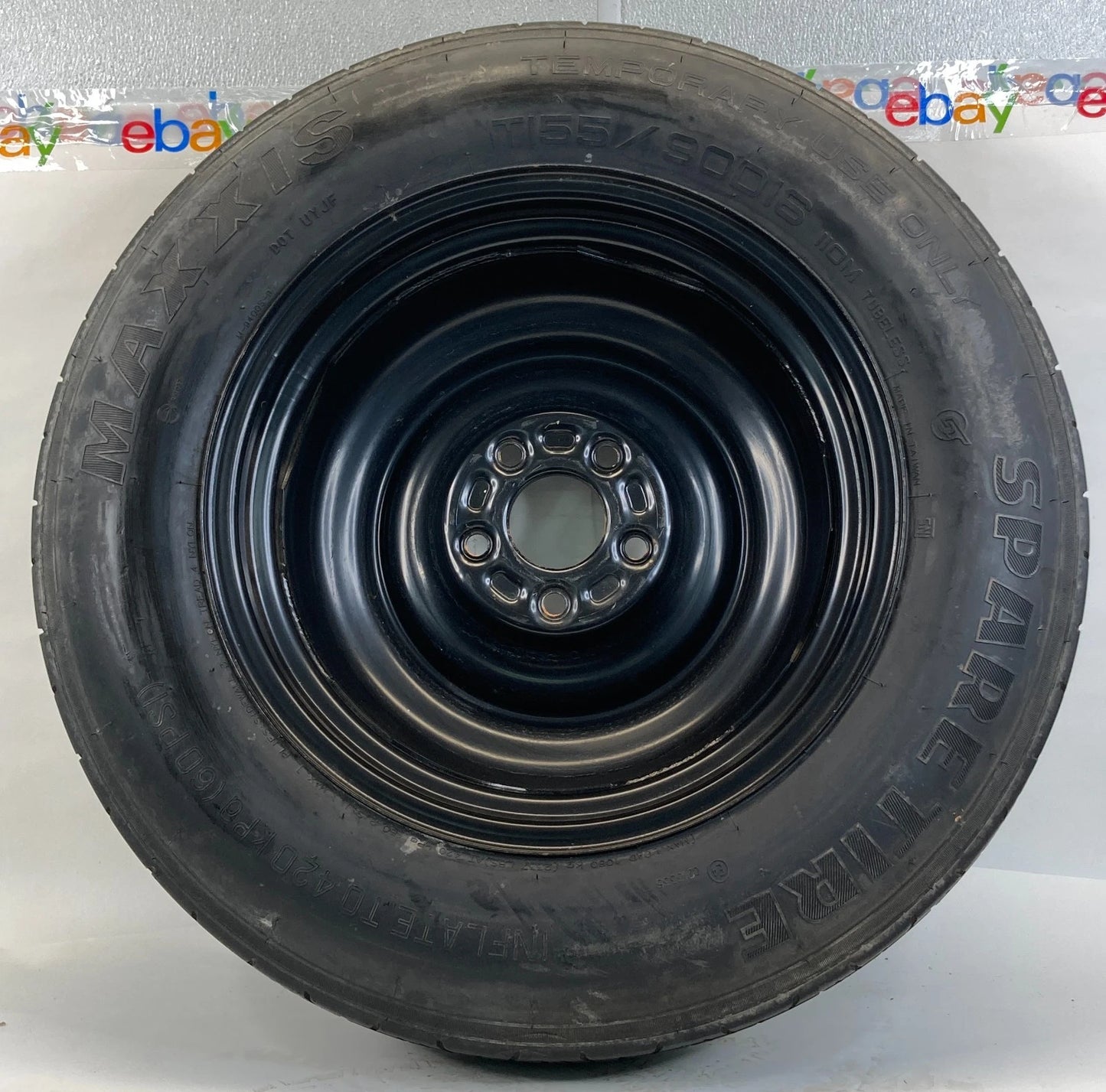 2008-2013 NISSAN ROGUE RIM SPARE TIRE COMPACT DONUT WHEEL T155/90D16 16" OEM