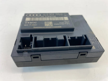2007-2010 AUDI Q7 REAR LEFT SIDE DOOR CONTROL MODULE UNIT OEM 4L0-959-795B