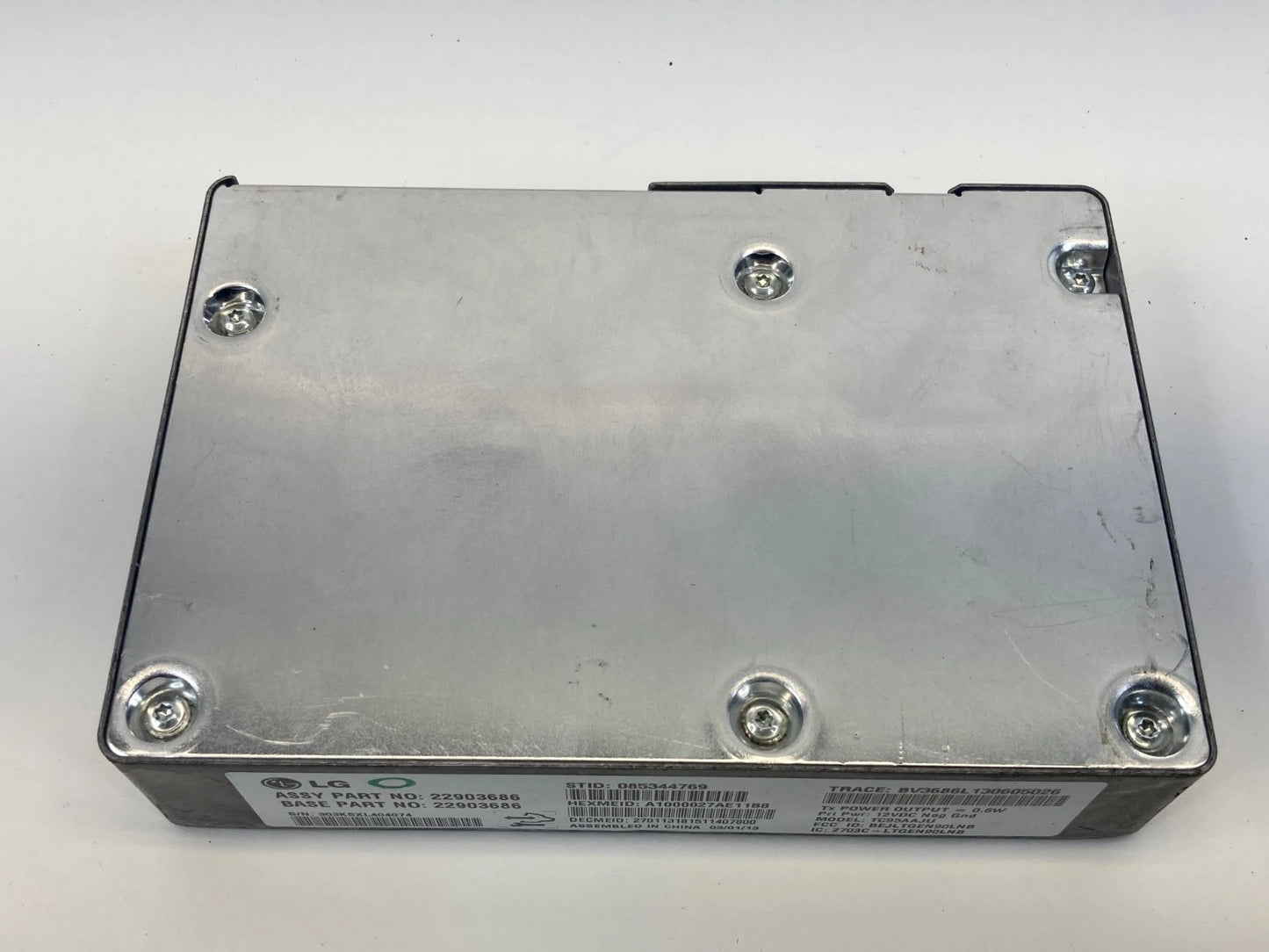 2013 BUICK LACROSSE TELEMATICS COMMUNICATION CONTROL MODULE ONSTAR 22903686 OEM