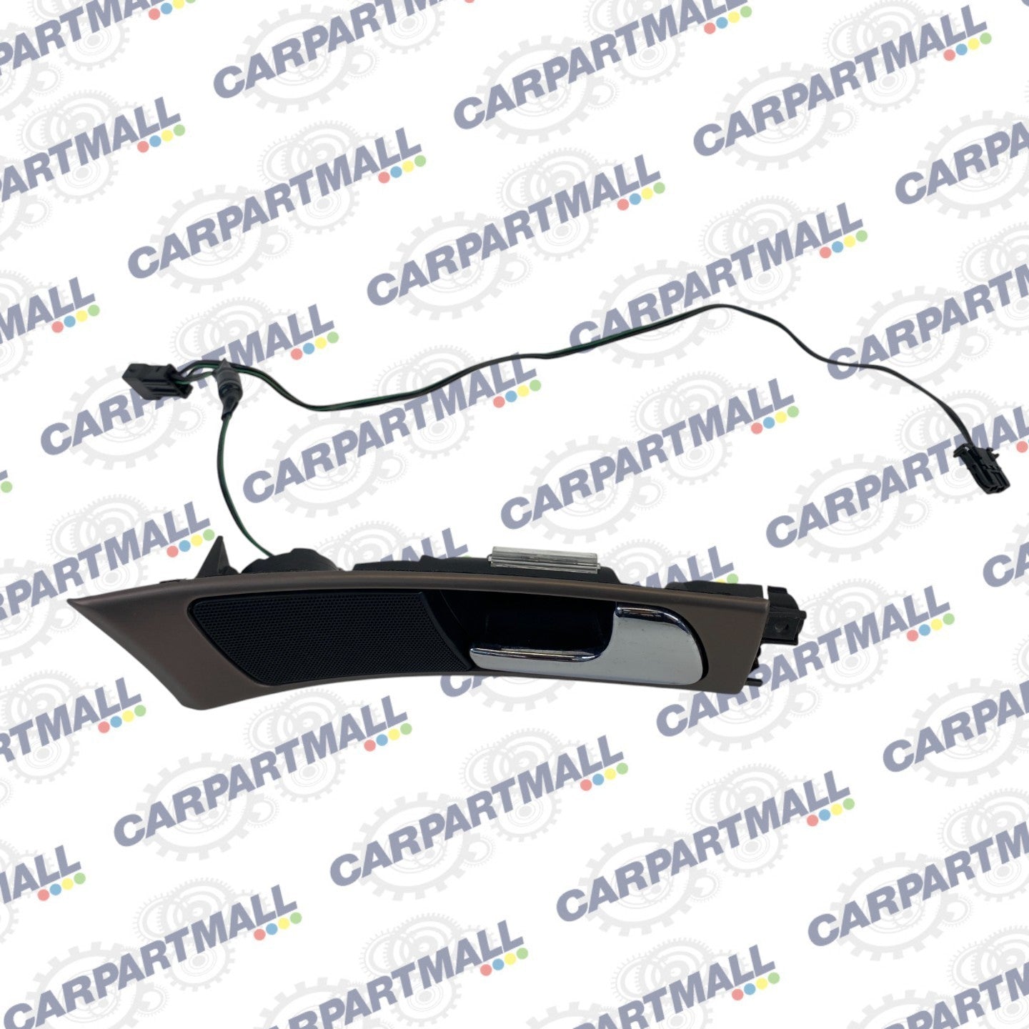 98-01 Audi A6 Quattro Front Right Side Interior Door Handle W/ Tweeter 4B0035399