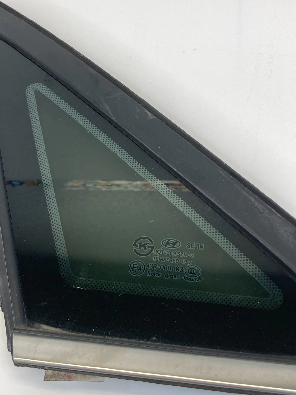 2013-2017 Hyundai Elantra GT Hatchback Rear Left Quarter Glass Window OEM