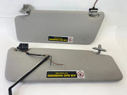 2001-2005 MERCEDES-BENZ C240 4MATIC SUNVISORS PAIR SET LEFT RIGHT GRAY OEM