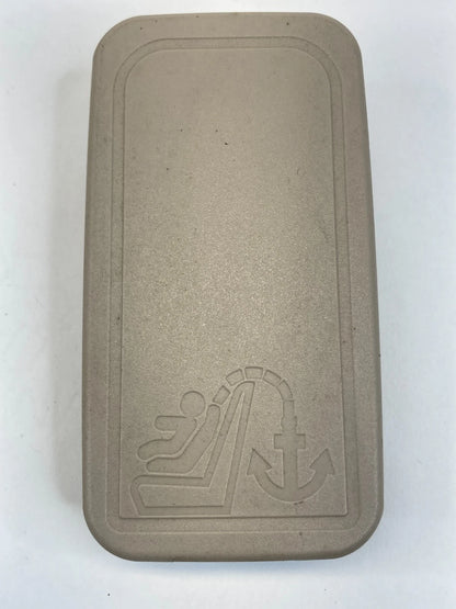2006-2011 AUDI A6 BACK CHILD SEAT ANCHOR HOOK COVER TRIM CAP 4F0887301 OEM