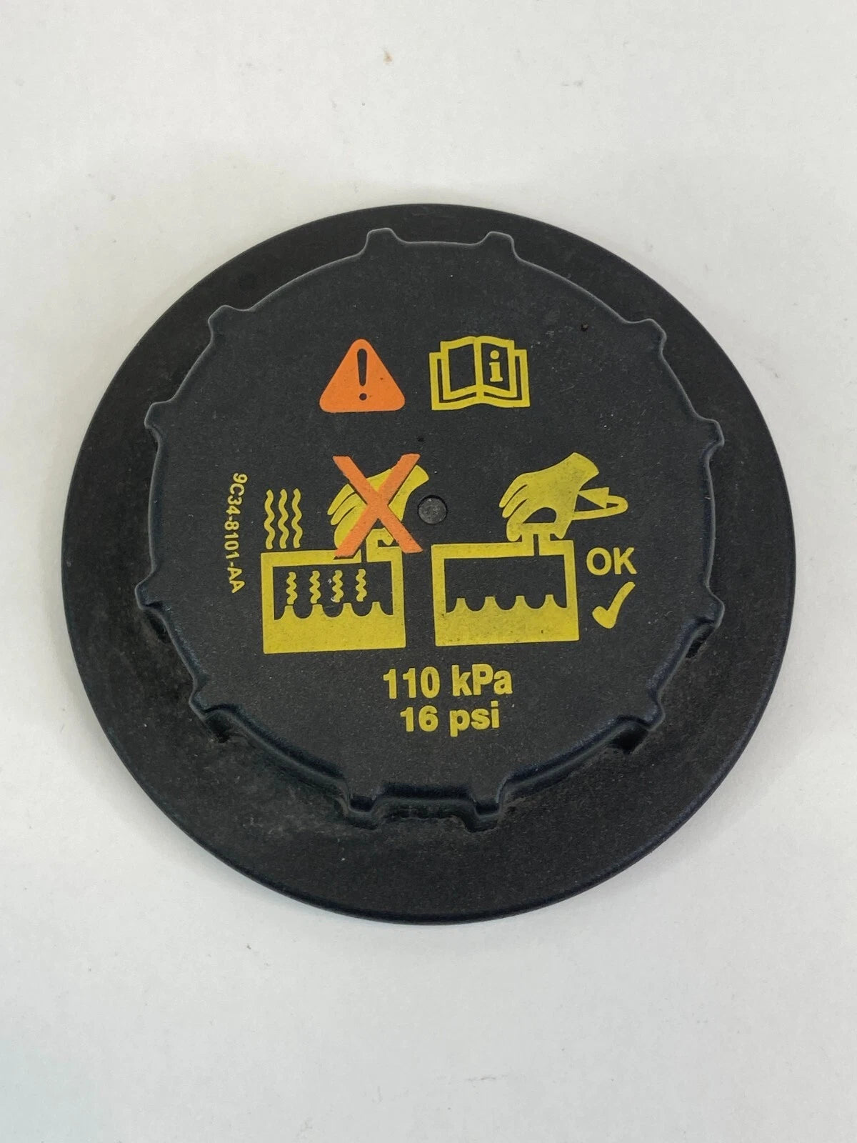 1996-2019 FORD TAURUS 3.5L V6 RADIATOR COOLANT FLUID TANK CAP LID 9C34-8101-AA