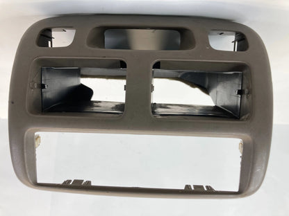 98-02 TOYOTA COROLLA CENTER DASH RADIO AIR VENT BEZEL TRIM COVER 55405-02060 OEM
