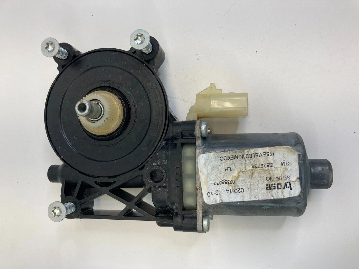 2013-2015 CHEVROLET MALIBU FRONT LEFT DRIVER SIDE POWER WINDOW MOTOR 22836736