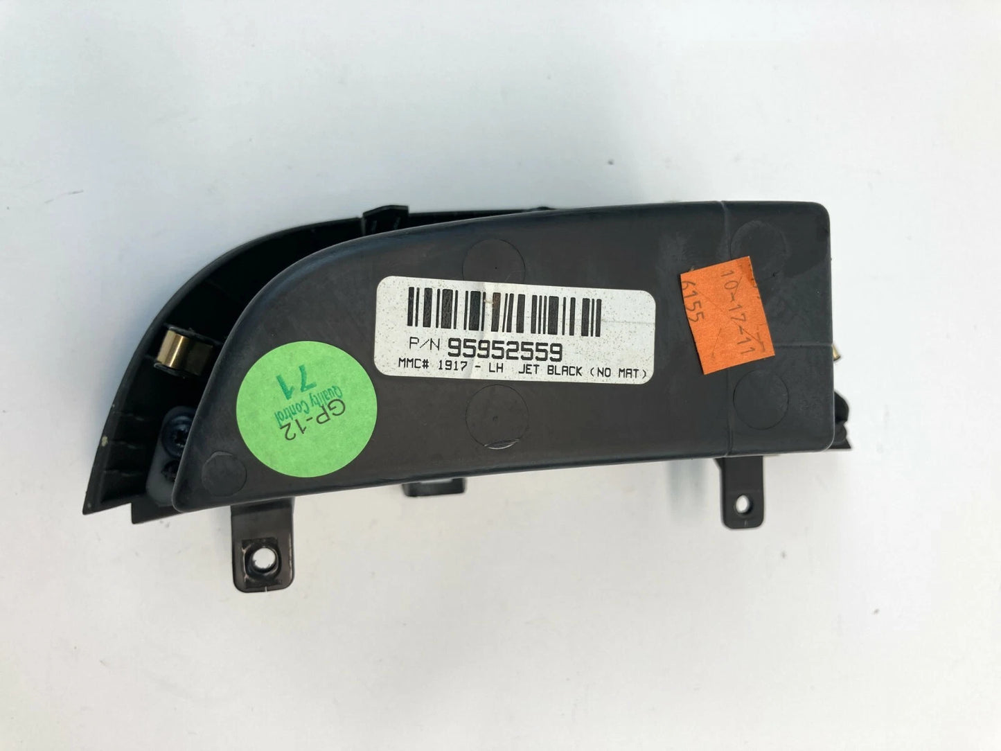 2012 2013 CHEVROLET SONIC LEFT STORAGE COMPARTMENT BOX PLATE TRIM PANEL 95952559