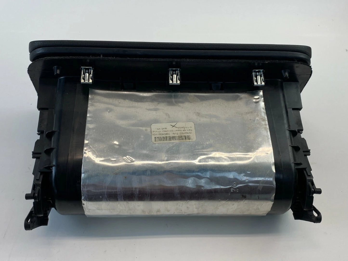 09-14 VOLKSWAGEN ROUTAN DASH UPPER GLOVE BOX STORAGE COMPARTMENT BIN BOX SLATE