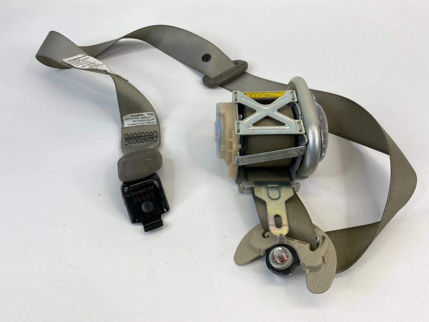 2007 2008 MITSUBISHI ENDEAVOR FR RIGHT PASSENGER SEAT BELT RETRACTOR 2020615AG