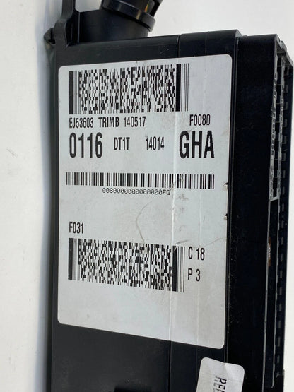 14-16 FORD TRANSIT CONNECT 2.5L REAR TRUNK INNER FUSE RELAY BOX DT1T-14014-GH
