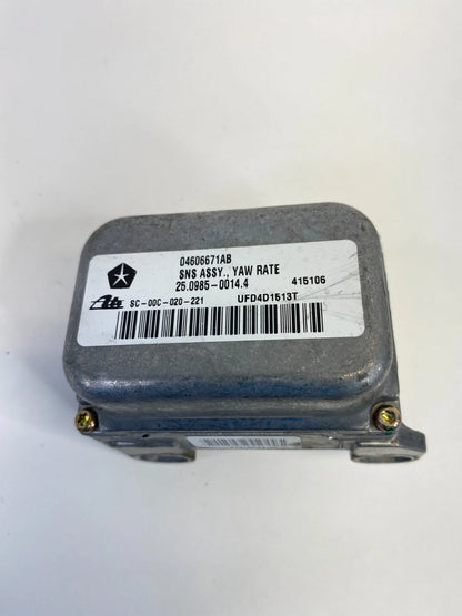 2005 2006 DODGE MAGNUM 3.5L YAW RATE STABILITY SENSOR MODULE 04606671AB OEM