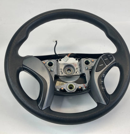 2014-2016 HYUNDAI ELANTRA SEDAN STEERING WHEEL W/CRUISE CONTROL SWITCHES OEM