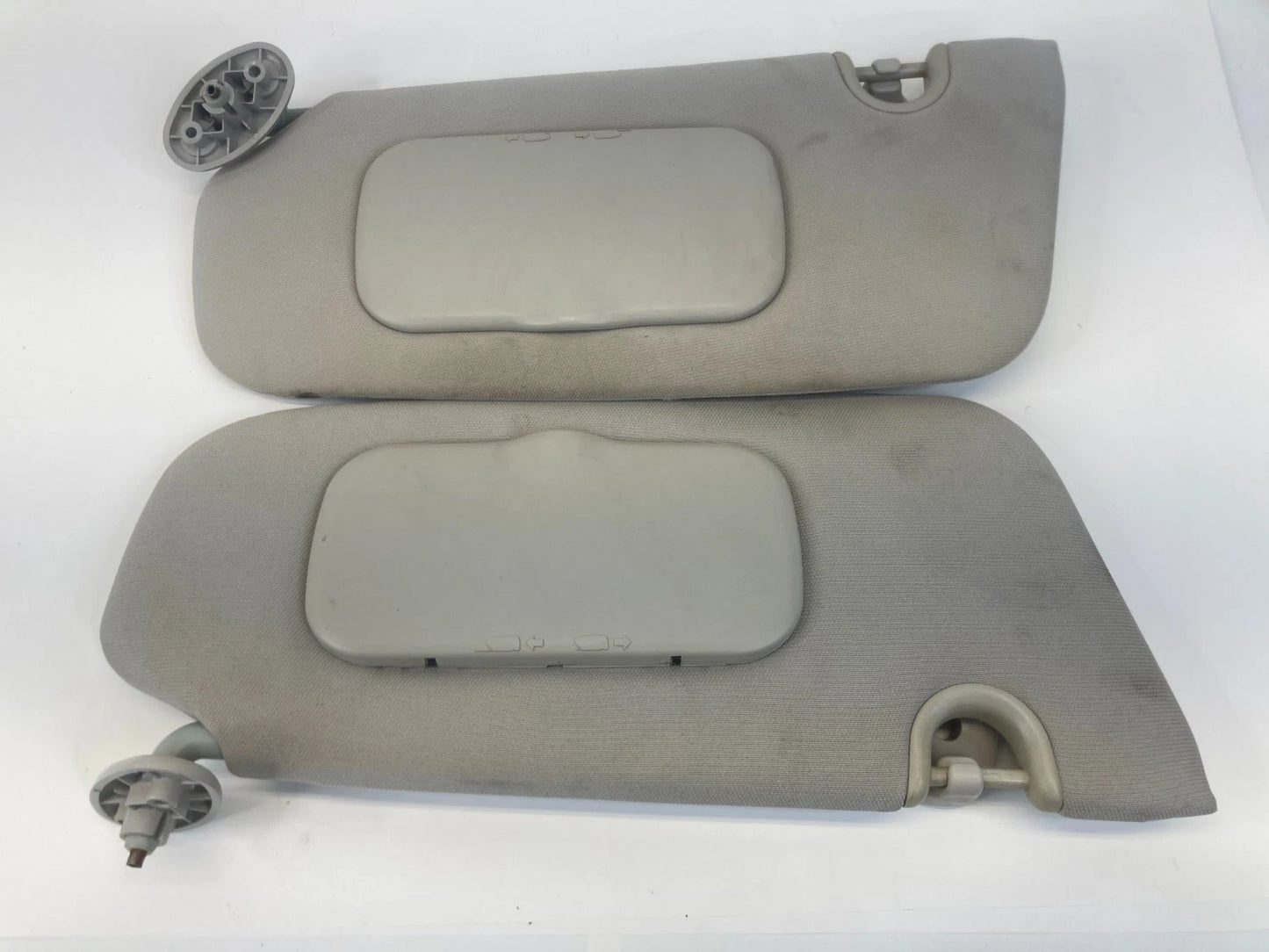 2010-2012 DODGE CALIBER SUNVISOR SUN VISOR SHADE LEFT & RIGHT SET PAIR W/ MIRROR