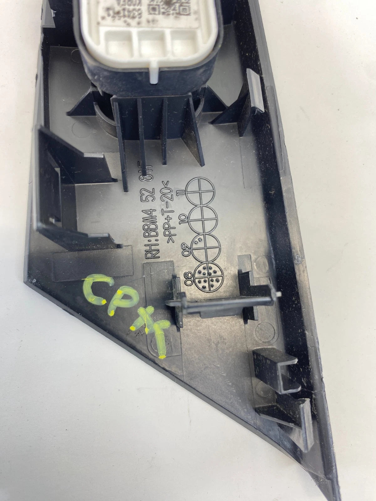 10-12 MAZDA 3 SEDAN REAR RIGHT PASSENGER SIDE POWER WINDOW SWITCH W/ BEZEL OEM