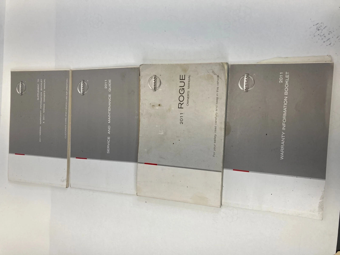2011 11 NISSAN ROGUE OWNERS MANUAL INFORMATION WARRANTY GUIDE BOOK SET OEM