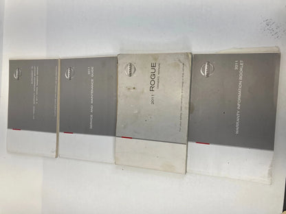 2011 11 NISSAN ROGUE OWNERS MANUAL INFORMATION WARRANTY GUIDE BOOK SET OEM