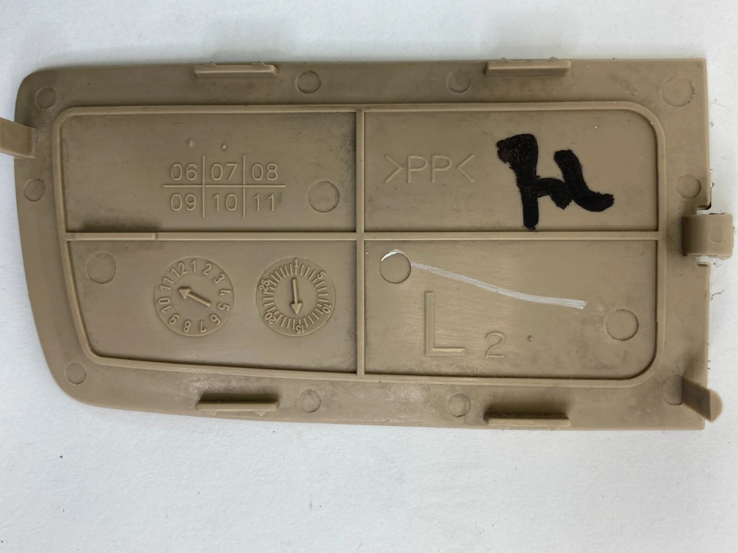 2007-2009 NISSAN SENTRA REAR LEFT DOOR HANDLE BEZEL CAP COVER INTERIOR TRIM OEM