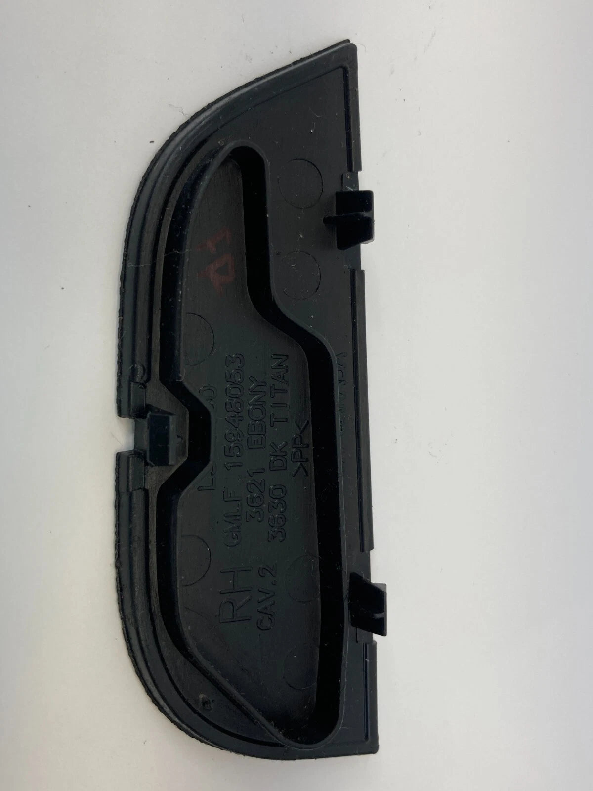 09-12 CHEVROLET TRAVERSE FRONT RIGHT DOOR ARMREST TRIM COVER CAP 15948053 OEM
