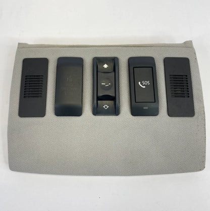 2008 BMW 535XI OVERHEAD HEADLINER TRIM PANEL W/SUNROOF & SOS SWITCH OEM