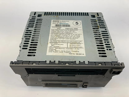 06 NISSAN MAXIMA RADIO AM FM 6-DISC CD PLAYER AUDIO RECEIVER BOSE 28188ZK00A OEM