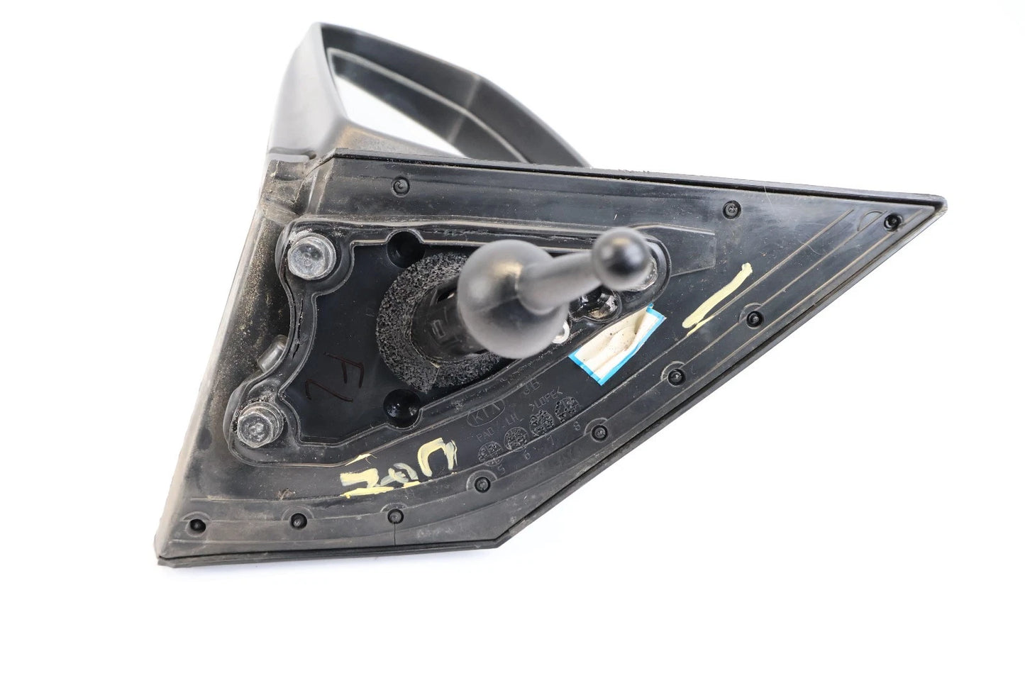 2006-2009 KIA RIO SEDAN FR LEFT DRIVER SIDE VIEW DOOR MANUAL MIRROR E4012294 OEM