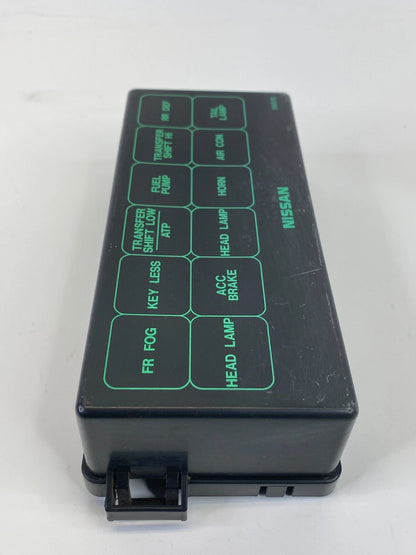 2002 NISSAN PATHFINDER 3.5L V6 FUSE BOX RELAY BOX COVER TRIM PANEL OEM