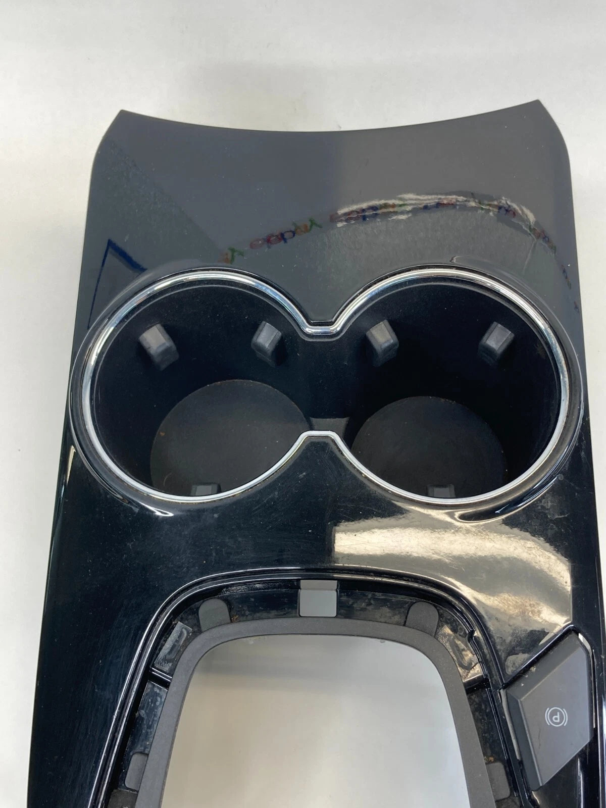 2015-2018 FORD EDGE CENTER CONSOLE COVER SHIFTER BEZEL TRIM W/ CUP HOLDER OEM