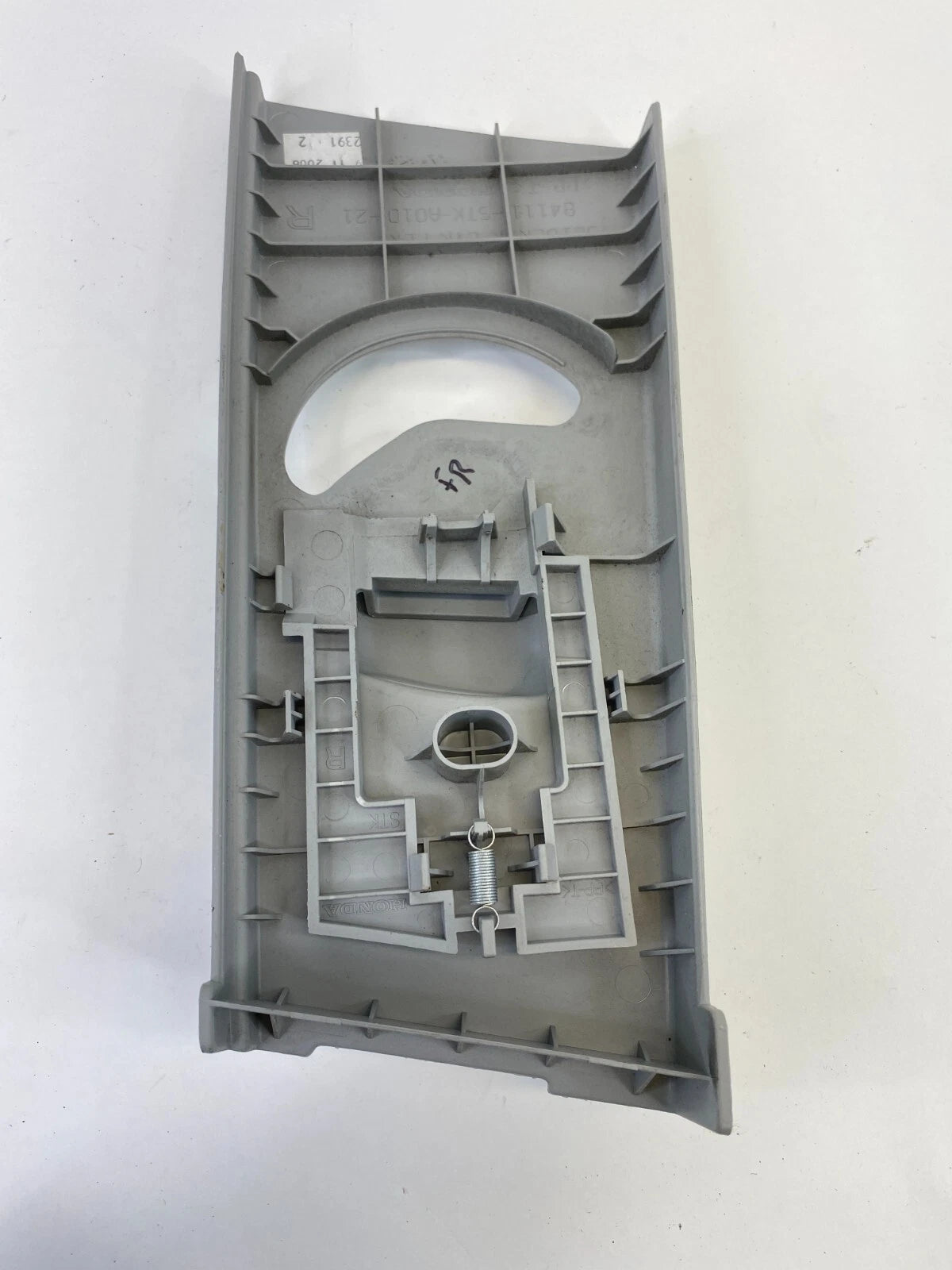 07-12 ACURA RDX FRONT RIGHT UPPER B PILLAR ADJUSTER COVER TRIM 84111-STK-A010