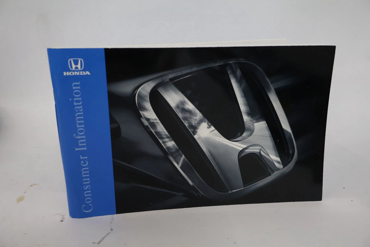 2009 HONDA CR-V OWNERS MANUAL CONSUMER INFO WARRANTY BOOK W/ CASE OEM