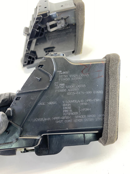 2011-2014 Nissan Murano Front Center Dash A/C Air Vent Grill Grille Set Pair OEM