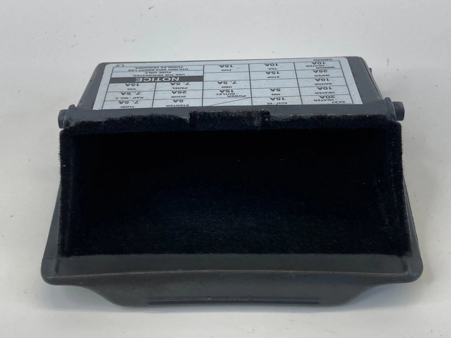1997-2001 TOYOTA CAMRY DASH STORAGE COIN POCKET FUSE ACCESS COVER 55455AA010 OEM