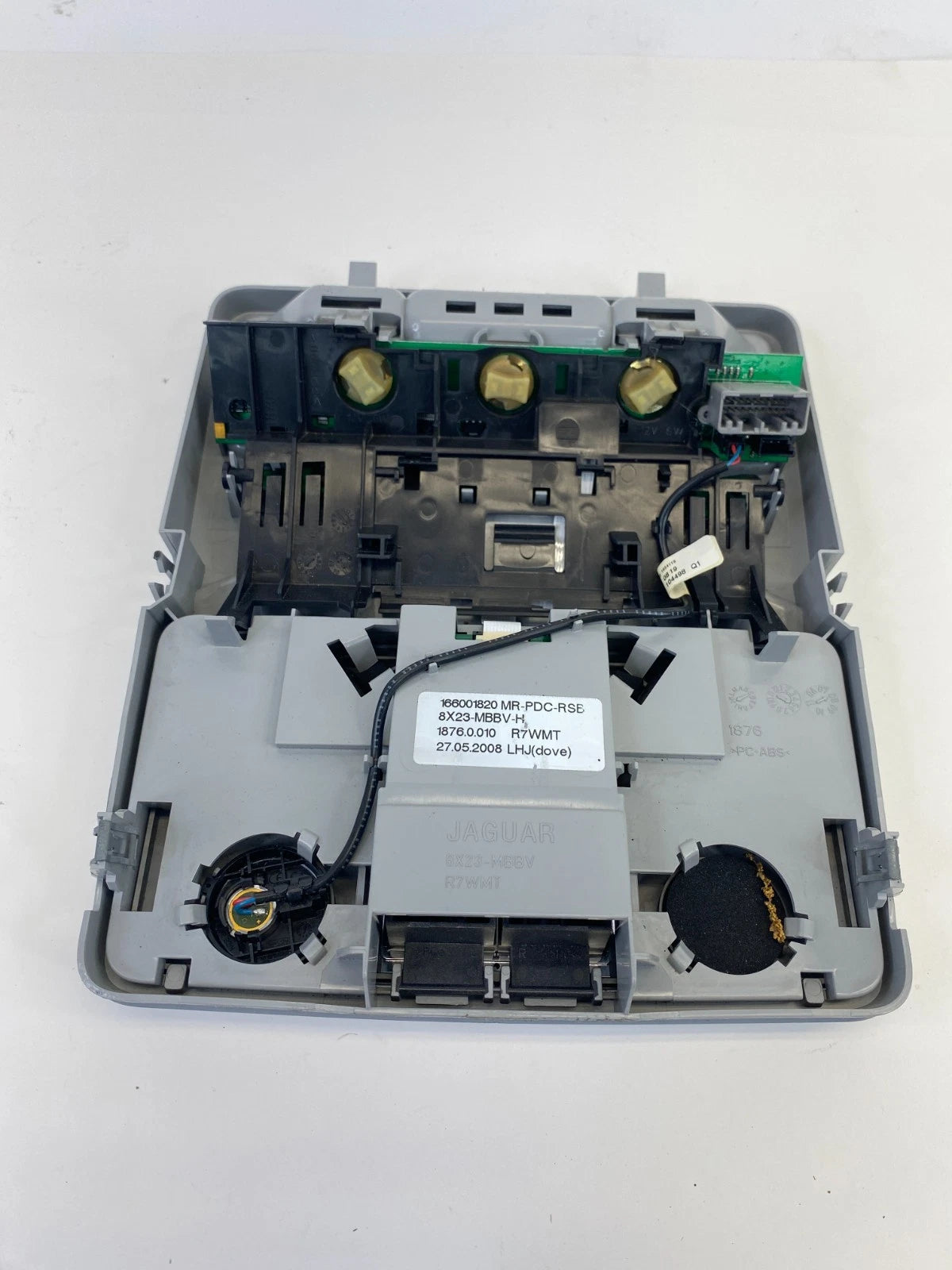 2009-2011 Jaguar XF Overhead Dome Light w/ Sunroof Switch 8X23-MBBV-H OEM