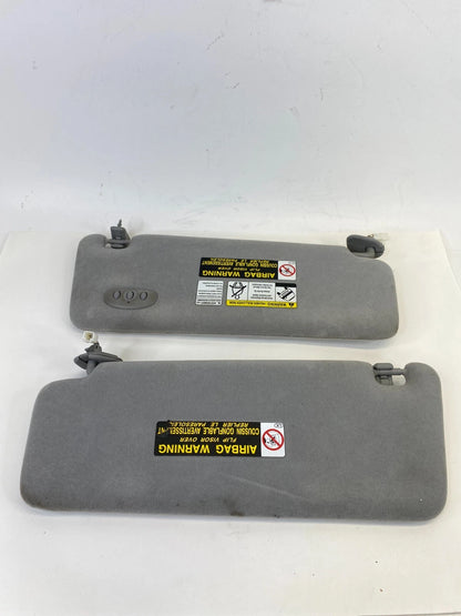 01 02 LEXUS RX300 FRONT LEFT RIGHT OVERHEAD ROOF SUN VISOR MIRROR SET PAIR OEM