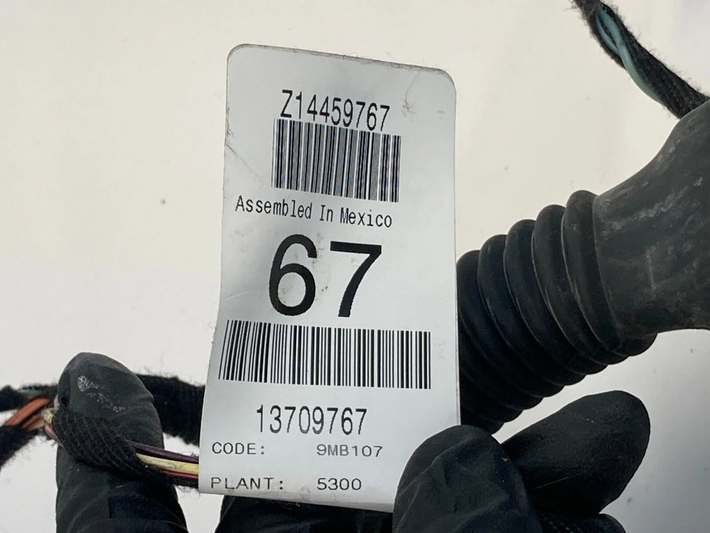 06-09 MERCEDES-BENZ ML350 REAR LEFT DOOR WIRE WIRING HARNESS 981578-103 OEM