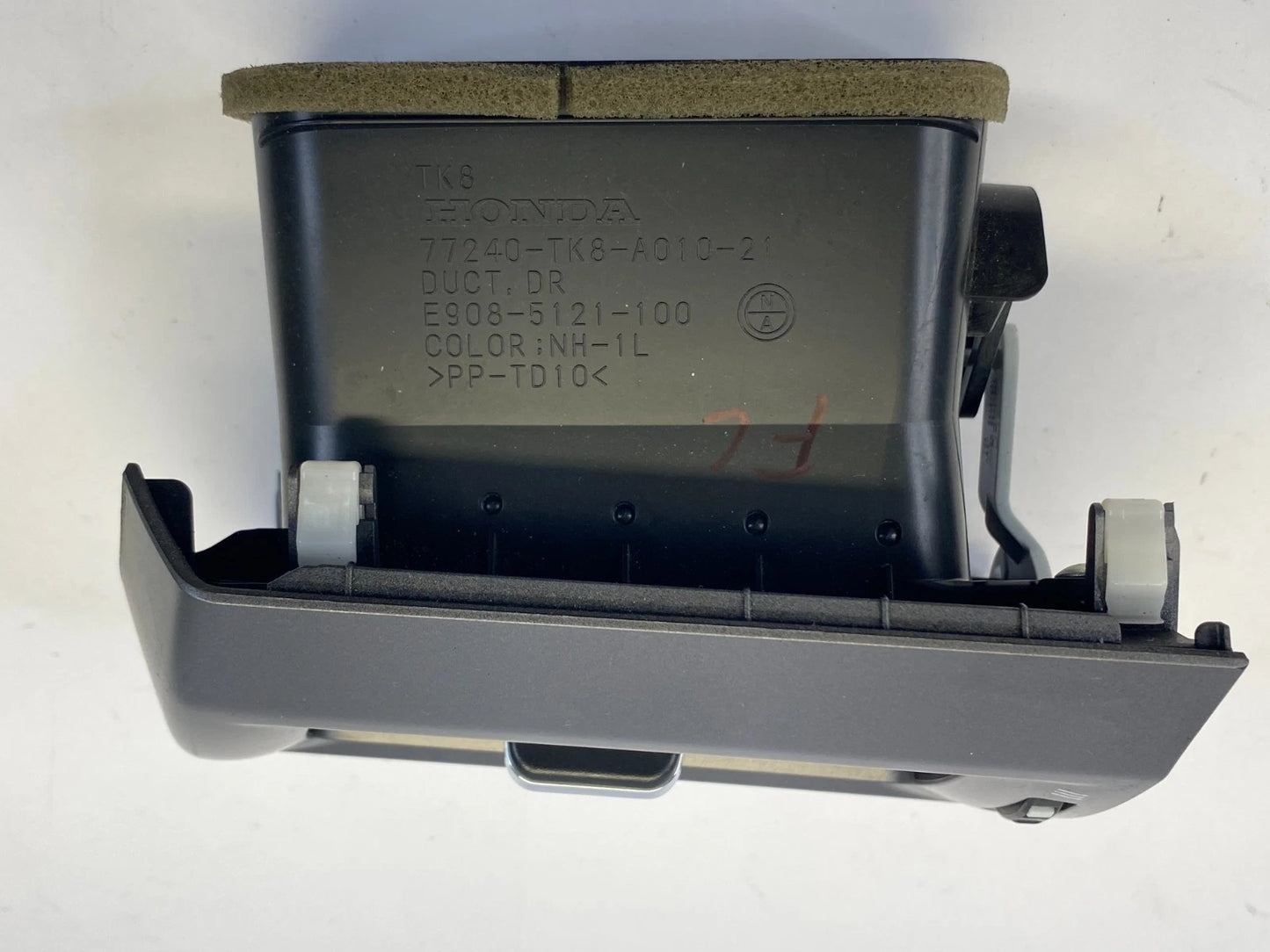 2011-2013 HONDA ODYSSEY DASH LEFT SIDE A/C AIR VENT OUTLET DUCT 77240-TK8-A010