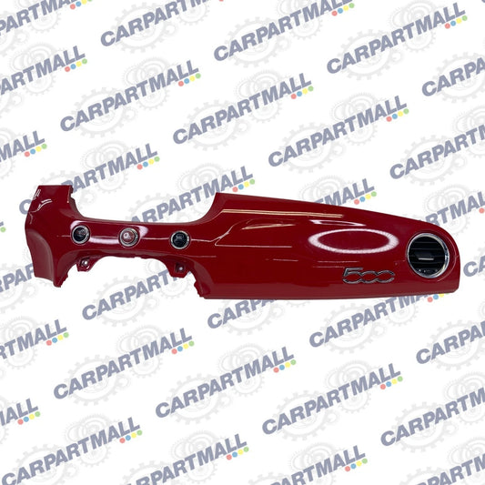 2012-2015 Fiat 500 Dash Trim Bezel Panel With Air Vent & Switches 1SC361R1AC OEM