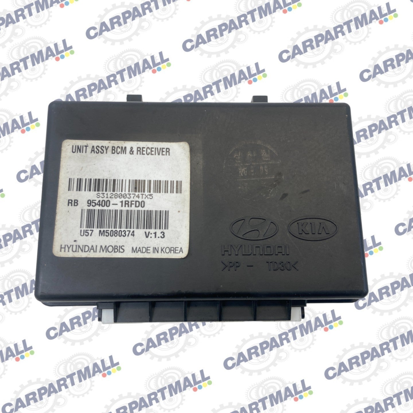 2013 Hyundai Accent 1.6L L4 A/T Body Control Module BCM BCU 95400-1RND0 OEM