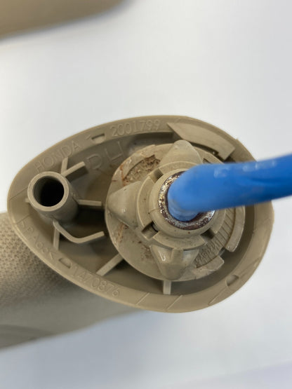 2008-2012 Honda Accord Left & Right Side Sunvisor Sun Visor Set Pair Ivory OEM