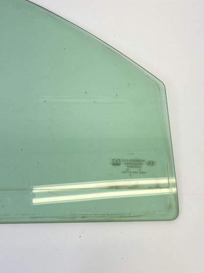 2009 2010 Hyundai Sonata Rear Left Side Quarter Vent Window Glass Fixed OEM