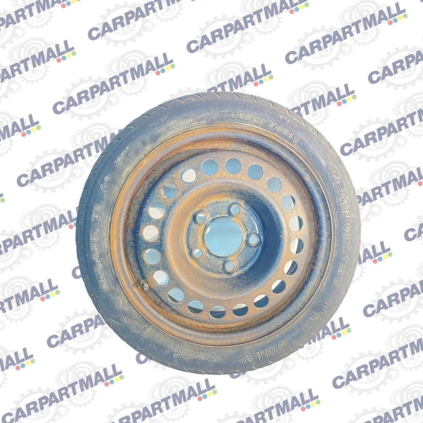 2007-2012 NISSAN ALTIMA EMERGENCY SPARE TIRE WHEEL RIM COMPACT DONUT T125/70/R15