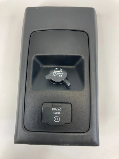 2009 2010 DODGE JOURNEY REAR CENTER CONSOLE POWER OUTLET BEZEL TRIM 100001080
