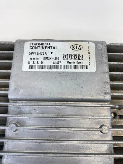 2014 2015 KIA OPTIMA 2.4L ENGINE COMPUTER CONTROL MODULE ECM ECU PCM 39138-2GBJ2