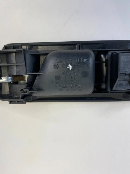 01-05 VW PASSAT REAR LEFT INTERIOR DOOR HANDLE W SWITCH & TWEETER 3B0839113 OEM