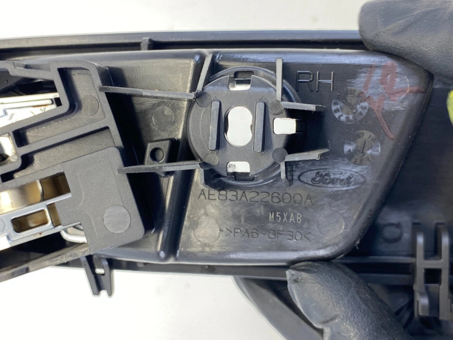 2014-2019 FORD FIESTA FRONT RIGHT PASSENGER INTERIOR DOOR HANDLE AE83-22600-A