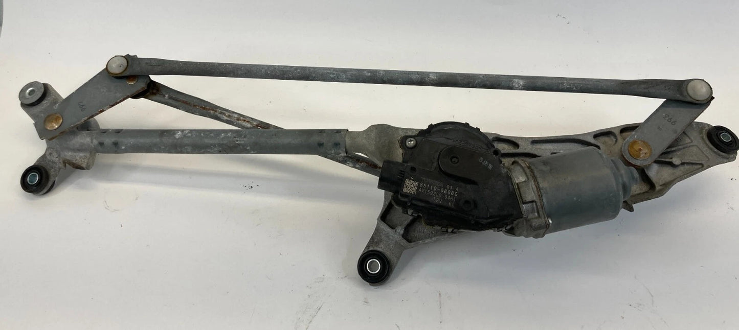 2007-2011 TOYOTA CAMRY FRONT WINDSHIELD WIPER MOTOR & LINKAGE 85110-06060 OEM