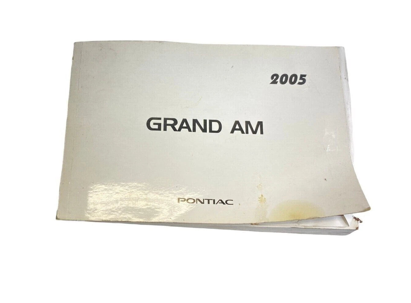 2005 PONTIAC GRAND AM SEDAN OWNER'S OWNERS MANUAL GUIDE BOOK OEM