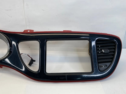 13-16 DODGE DART DASH SPEEDOMETER INSTRUMENT CLUSTER BEZEL TRIM PANEL 1ZW75TRM