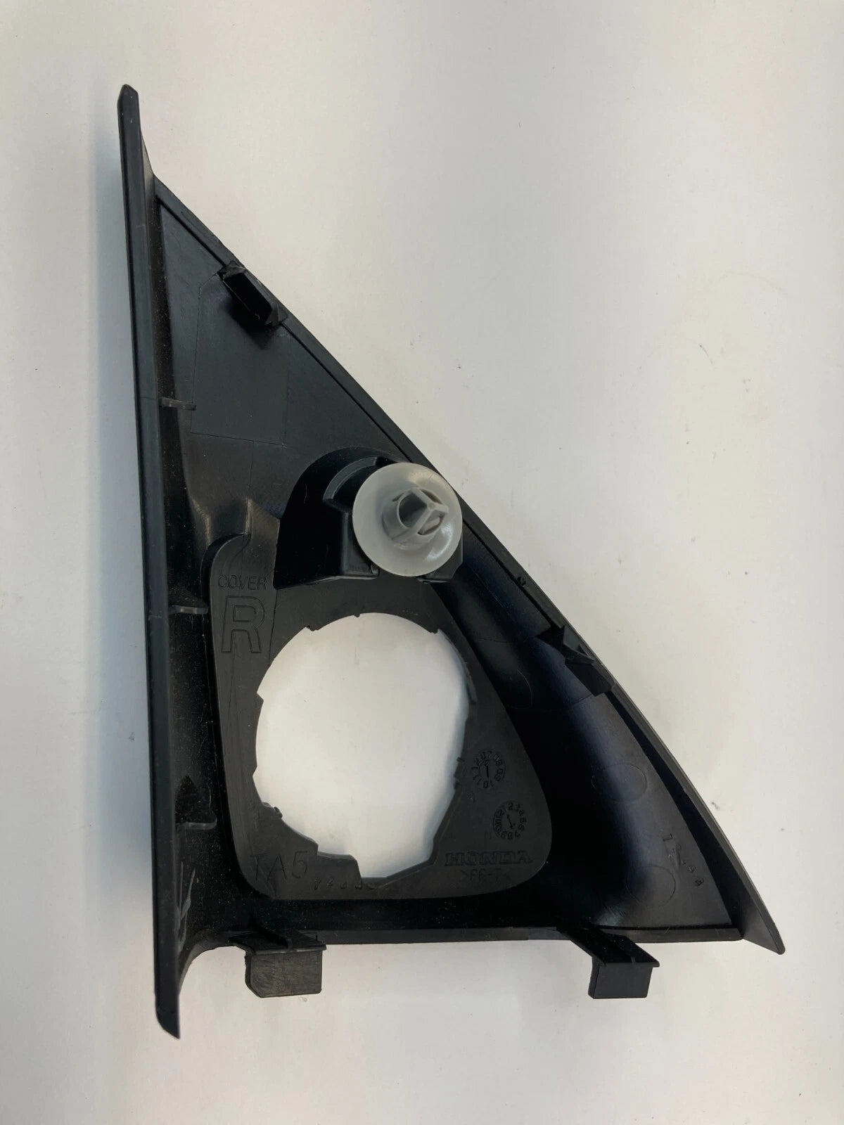 08-12 HONDA ACCORD SEDAN FRONT RIGHT SIDE INNER DOOR MIRROR CORNER COVER TRIM