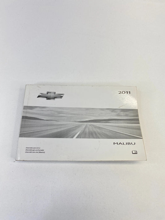 2011 11 CHEVROLET MALIBU SEDAN OWNER'S MANUAL GUIDE BOOK 20786885 OEM